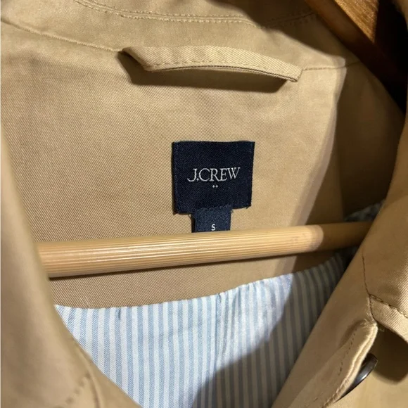 J. Crew Factory Women's Classic Beige Cotton Jacket - Picture 3 of 3